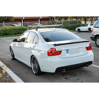 Aizmugurējā bampera difuzors V3 (E90 M-Sport, oglekļa šķiedra) BMW 3. sērija E90/E91 2005–2011 foto 2