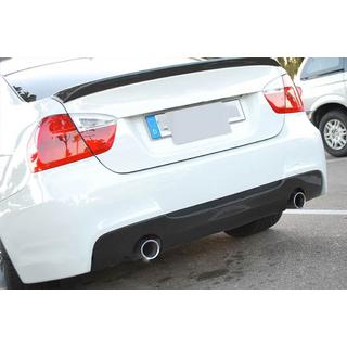 Aizmugurējā bampera difuzors V3 (E90 M-Sport, oglekļa šķiedra) BMW 3. sērija E90/E91 2005–2011 foto 3