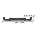 BMW 3. sērija E90/E91 2005–2011 Aizmugurējā bampera difuzors V1 (E90 M-Sport, karbons) foto 12