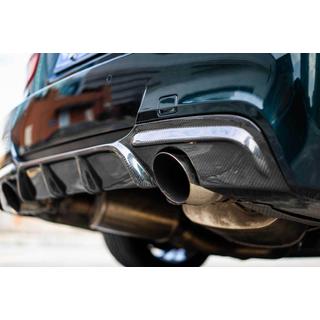 Aizmugurējā bampera difuzors V1 (E90 M-Sport, karbons) BMW 3. sērija E90/E91 2005–2011 foto 4