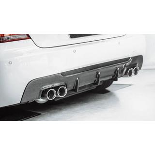 Aizmugurējā bampera difuzors V1 (M-Sport, oglekļa šķiedra) BMW 3. sērija E92/E93 2006–2013 foto 2