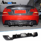 BMW 3. sērija E92/E93 2006–2013 Aizmugurējā bampera difuzors (M-Sport, oglekļa šķiedra) foto 1