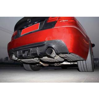Aizmugurējā bampera difuzors (M-Sport, oglekļa šķiedra) BMW 3. sērija E92/E93 2006–2013 foto 2