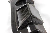 BMW 3. sērija E92/E93 2006–2013 Aizmugurējā bampera difuzors, oglekļa šķiedra V3 (M Sport) foto 8