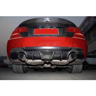 Aizmugurējā bampera difuzors, oglekļa šķiedra V3 (M Sport) BMW 3. sērija E92/E93 2006–2013 foto 3