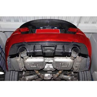 Aizmugurējā bampera difuzors, oglekļa šķiedra V3 (M Sport) BMW 3. sērija E92/E93 2006–2013 foto 4