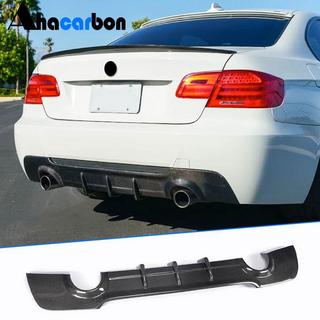 Aizmugurējā bampera difuzors V2 (M-Sport, oglekļa šķiedra) BMW 3. sērija E92/E93 2006–2013 foto 1