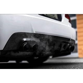 Aizmugurējā bampera difuzors V2 (M-Sport, oglekļa šķiedra) BMW 3. sērija E92/E93 2006–2013 foto 3