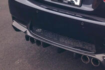 BMW 3. sērija E90/E91 2005–2011 Aizmugurējā bampera difuzors Carbon V2 (E92/E93 M3) foto 5