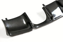 BMW 3. sērija E92/E93 2006–2013 Aizmugurējā bampera difuzors V-Style (M3, oglekļa šķiedra) foto 8