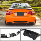 BMW 3. sērija E90/E91 2005–2011 Aizmugurējā bampera difuzors V-Style (M3, oglekļa šķiedra) foto 1