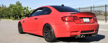 BMW 3. sērija E92/E93 2006–2013 Aizmugurējā bampera difuzors H2-Style (M3, oglekļa šķiedra) foto 5