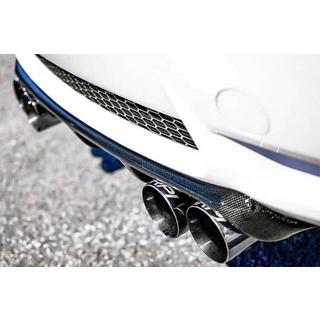 Aizmugurējā bampera difuzors H2-Style (M3, oglekļa šķiedra) BMW 3. sērija E92/E93 2006–2013 foto 4