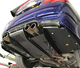 BMW 3. sērija E92/E93 2006–2013 Aizmugurējā bampera difuzors V6 (M3, karbons) foto 3