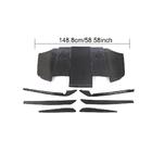BMW 3. sērija E92/E93 2006–2013 Aizmugurējā bampera difuzors V6 (M3, karbons) foto 4
