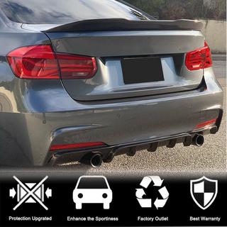 Aizmugurējā bampera difuzors V1 (F30 M-Sport, karbon) BMW 3. sērija F30/F31 2012–2019 foto 3