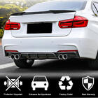 BMW 3. sērija F30/F31 2012–2019 V4 aizmugurējā bampera difuzors (F30 M-Sport, oglekļa šķiedras) foto 3