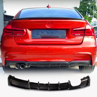 Aizmugurējā bampera difuzors V5 (F30 M-Sport, carbon) foto 1