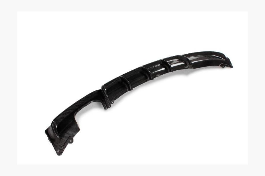 BMW 3. sērija F30/F31 2012–2019 Aizmugurējā bampera difuzors V5 (F30 M-Sport, carbon) Foto 5