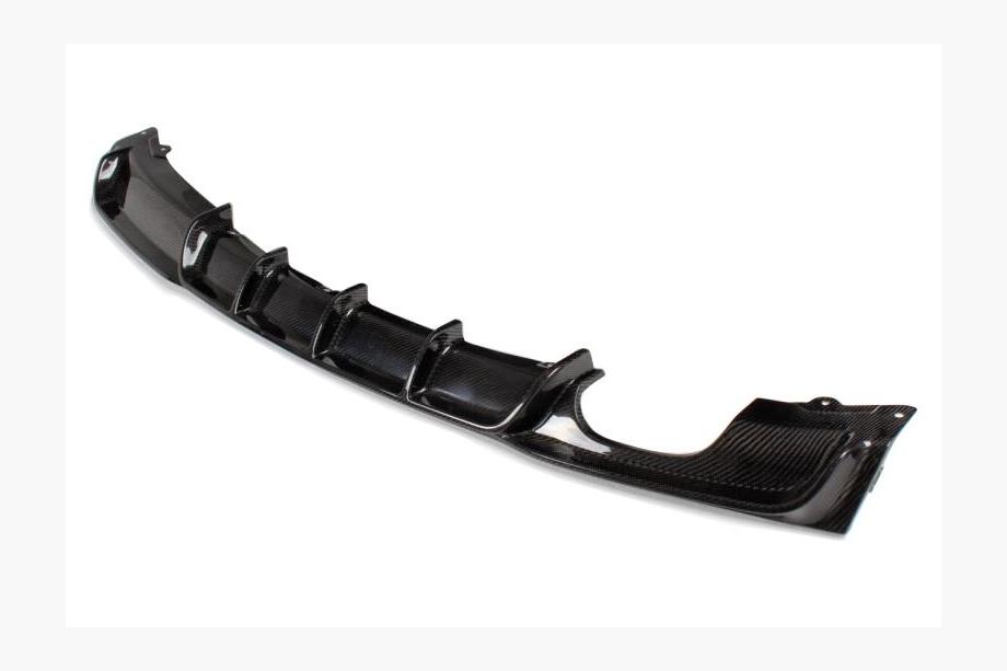 BMW 3. sērija F30/F31 2012–2019 Aizmugurējā bampera difuzors FRP V8 (M-Sport) Foto 7