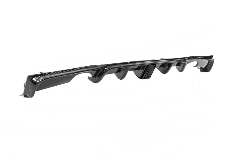 BMW 3. sērija F30/F31 2012–2019 Aizmugurējā bampera difuzors V2 (F30 M-Sport, oglekļa šķiedra) Foto 5