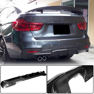 Aizmugurējā bampera difuzors V1 (M-Sport, oglekļa šķiedra) BMW 3. sērija F34 2013–2020 foto 1