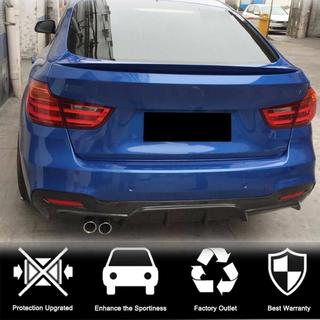 Aizmugurējā bampera difuzors V1 (M-Sport, oglekļa šķiedra) BMW 3. sērija F34 2013–2020 foto 2