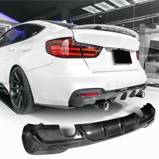 Aizmugurējā bampera difuzors V2 (M-Sport, oglekļa šķiedra) BMW 3. sērija F34 2013–2020 foto 1