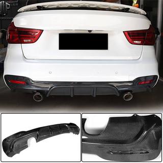Aizmugurējā bampera difuzors V2 (M-Sport, oglekļa šķiedra) BMW 3. sērija F34 2013–2020 foto 2