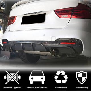 Aizmugurējā bampera difuzors V2 (M-Sport, oglekļa šķiedra) BMW 3. sērija F34 2013–2020 foto 3