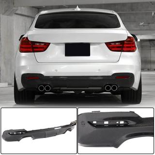Aizmugurējā bampera difuzors V3 (M-Sport, oglekļa šķiedra) BMW 3. sērija F34 2013–2020 foto 1