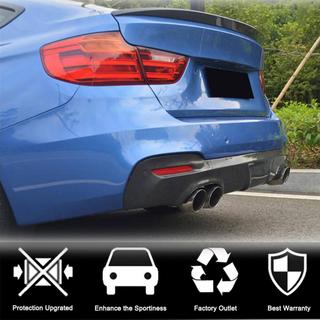 Aizmugurējā bampera difuzors V3 (M-Sport, oglekļa šķiedra) BMW 3. sērija F34 2013–2020 foto 2