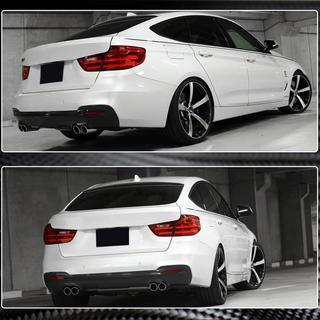 Aizmugurējā bampera difuzors V3 (M-Sport, oglekļa šķiedra) BMW 3. sērija F34 2013–2020 foto 4