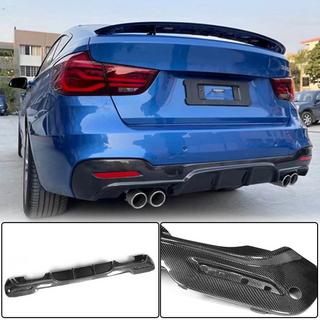 Aizmugurējā bufera difuzors V4 (M-Sport, oglekļa šķiedra) BMW 3. sērija F34 2013–2020 foto 1