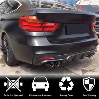 Aizmugurējā bufera difuzors V4 (M-Sport, oglekļa šķiedra) BMW 3. sērija F34 2013–2020 foto 2