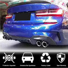 BMW 3. sērija G20/G21 2018– Aizmugurējā bampera difuzors V7 (M-Sport 2018-2022, karbons) foto 2