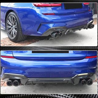 Aizmugurējā bampera difuzors V7 (M-Sport 2018-2022, karbons) BMW 3. sērija G20/G21 2018– foto 3