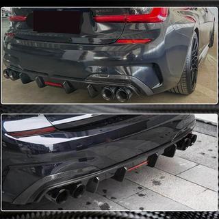 Aizmugurējā bufera difuzors V6 (M-Sport 2018-2022, oglekļa šķiedra) BMW 3. sērija G20/G21 2018– foto 4
