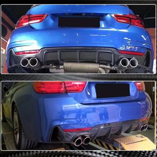 Aizmugurējā bampera difuzors V1 (M-Sport, oglekļa šķiedra) BMW 4 sērija F32/F33/F36 2012–2020 foto 3