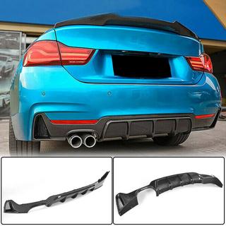 Aizmugurējā bampera difuzors V2 (M-Sport, oglekļa šķiedra) BMW 4 sērija F32/F33/F36 2012–2020 foto 1