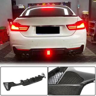 Aizmugurējā bampera difuzors V8 (M-Sport, oglekļa šķiedra) BMW 4 sērija F32/F33/F36 2012–2020 foto 2