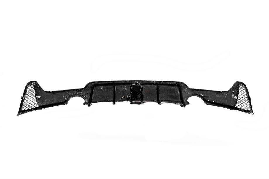 BMW 4 sērija F32/F33/F36 2012–2020 Aizmugurējā bampera difuzors V8 (M-Sport, oglekļa šķiedra) Foto 8