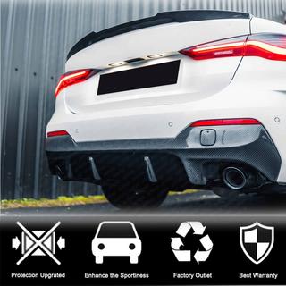 Aizmugurējā bampera difuzors V2 (G22/G23 M-Sport, oglekļa šķiedra) BMW 4. sērija G22/23/26 2020– foto 3