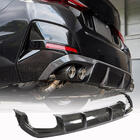 BMW 4. sērija G22/23/26 2020– Aizmugurējā bampera difuzors V2 (G26 M-Sport, oglekļa šķiedra) foto 1