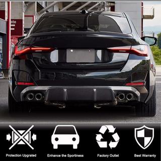 Aizmugurējā bampera difuzors V2 (G26 M-Sport, oglekļa šķiedra) BMW 4. sērija G22/23/26 2020– foto 2