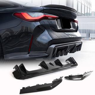 Aizmugurējā bampera difuzors V5 (G82/G83, oglekļa šķiedra) BMW 4. sērija G22/23/26 2020– foto 1