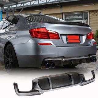 Aizmugurējā bufera difuzors V1 (F10 M-Sport, karbons) BMW 5. sērija F10/F11 2010–2016 foto 1