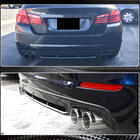 BMW 5. sērija F10/F11 2010–2016 Aizmugurējā bufera difuzors (F10 Base 2010-2013, karbons) foto 4