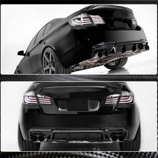 Aizmugurējā bufera difuzors V3 (F10 M-Sport, oglekļa šķiedra) BMW 5. sērija F10/F11 2010–2016 foto 3