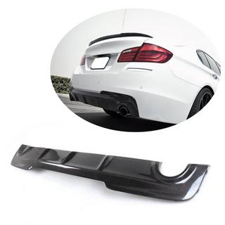 Aizmugurējā bampera difuzors V5 (F10 M-Sport, oglekļa šķiedra) BMW 5. sērija F10/F11 2010–2016 foto 1